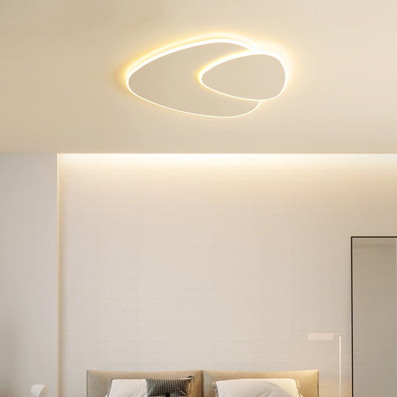 Modern, minimalist LED ceiling lamps