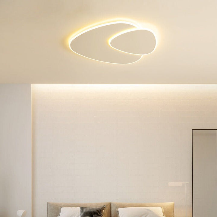 Modern, minimalist LED ceiling lamps