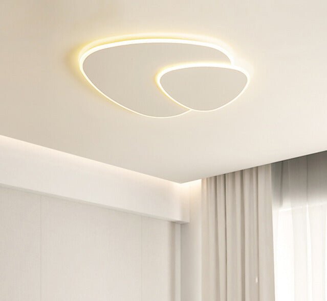 Modern, minimalist LED ceiling lamps