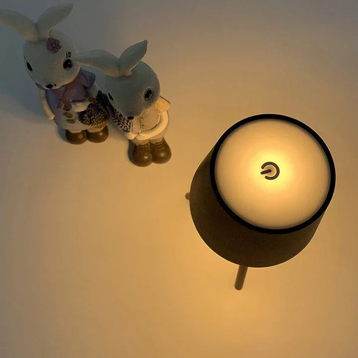 Rechargeable Table Lamp on Tripod