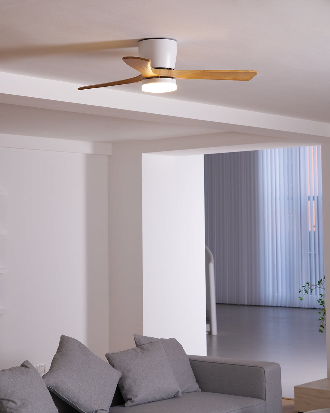 Wooden Ceiling Fan Light