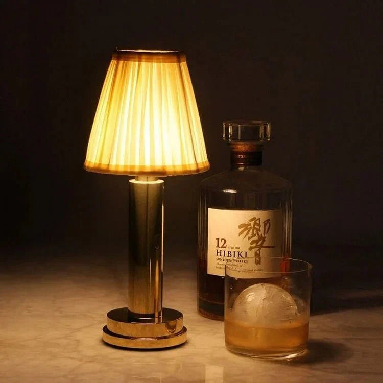 Wireless LED Metal Table Lamp