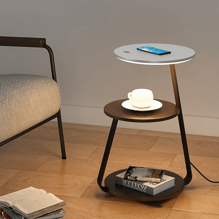 Signature | Side Table with Integrated Lighting