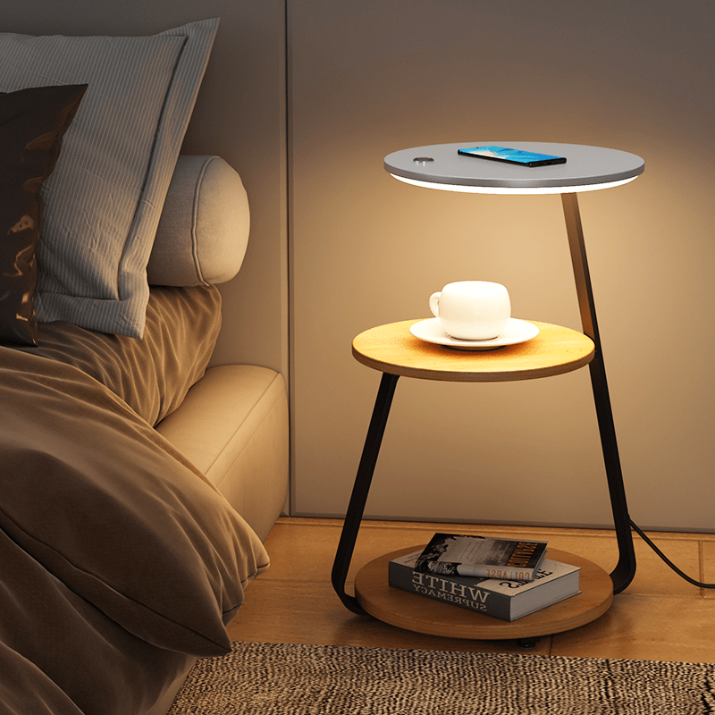 Signature | Side Table with Integrated Lighting