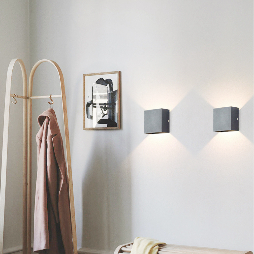 Modern Aluminum Waterproof LED Wall Lamp for Indoor and Outdoor Use