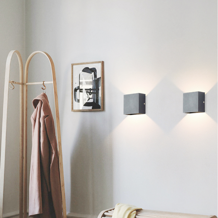 Modern Aluminum Waterproof LED Wall Lamp for Indoor and Outdoor Use