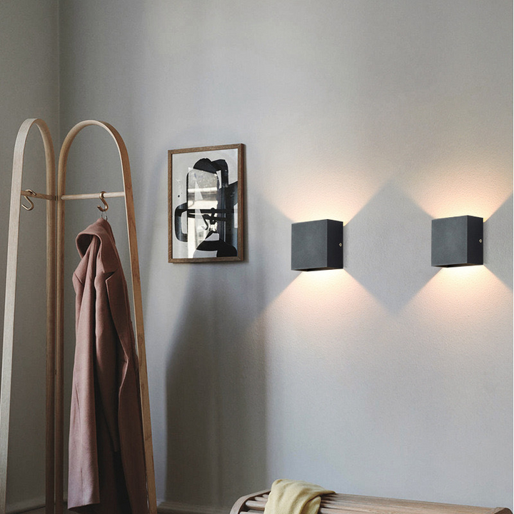Modern Aluminum Waterproof LED Wall Lamp for Indoor and Outdoor Use