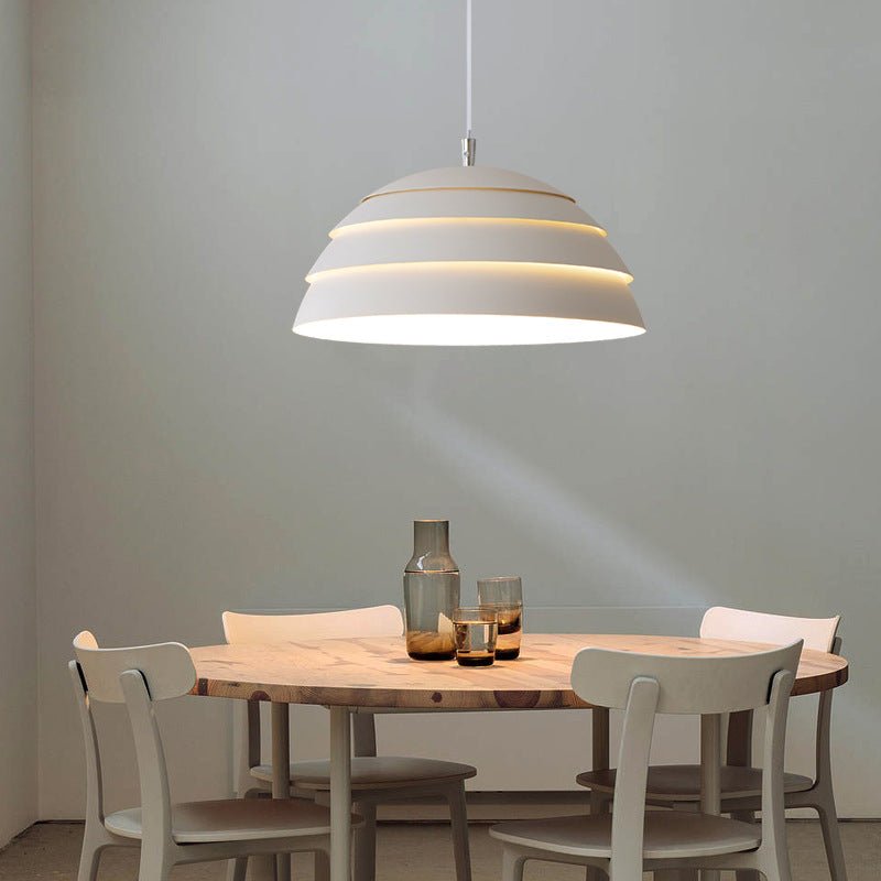 Dome-Shaped LED Pendant Light