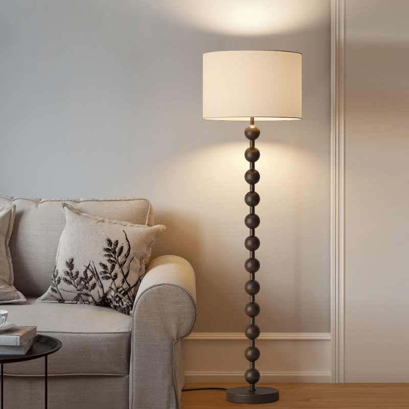 Japandi Wooden Floor Lamp