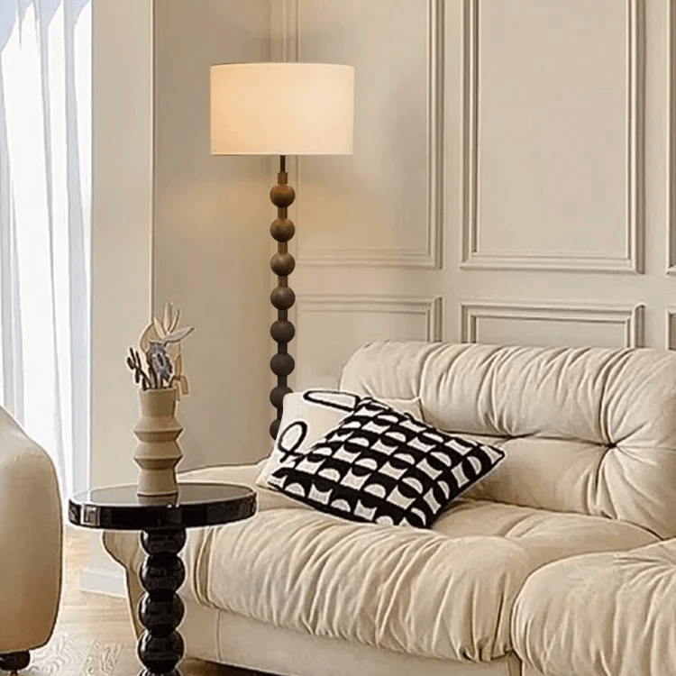 Japandi Wooden Floor Lamp