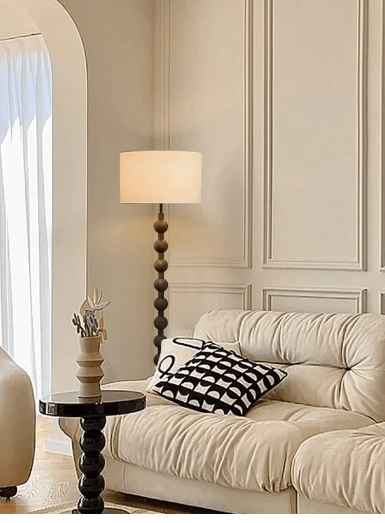 Japandi Wooden Floor Lamp