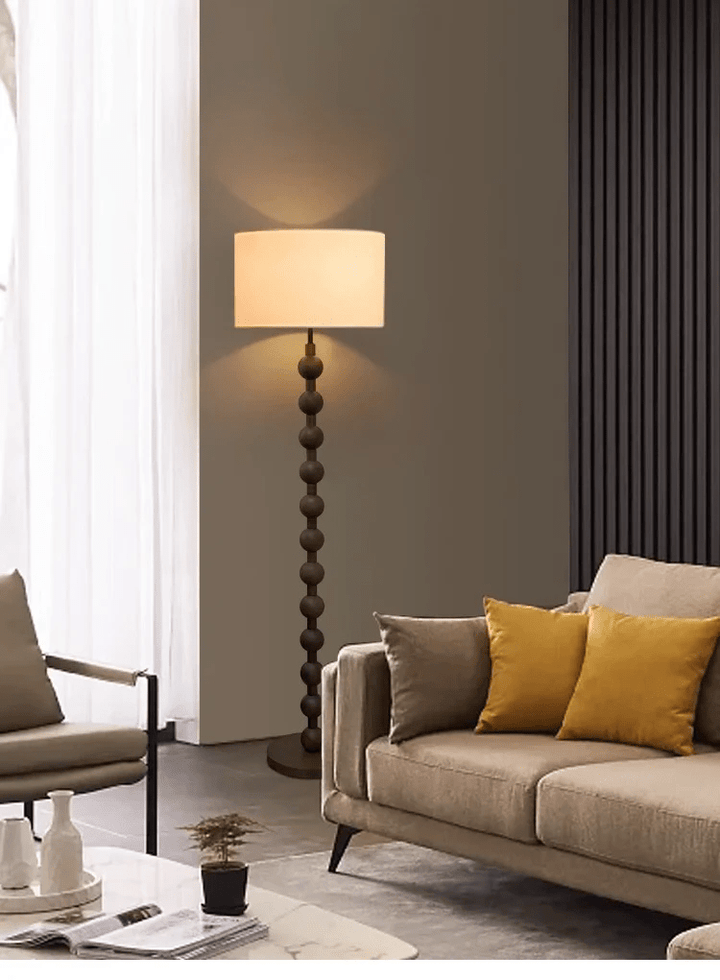 Japandi Wooden Floor Lamp