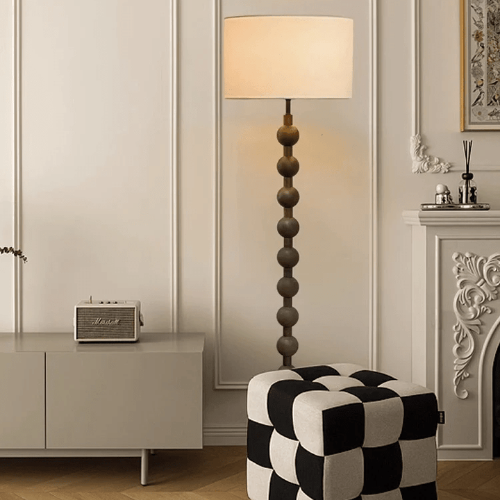 Japandi Wooden Floor Lamp