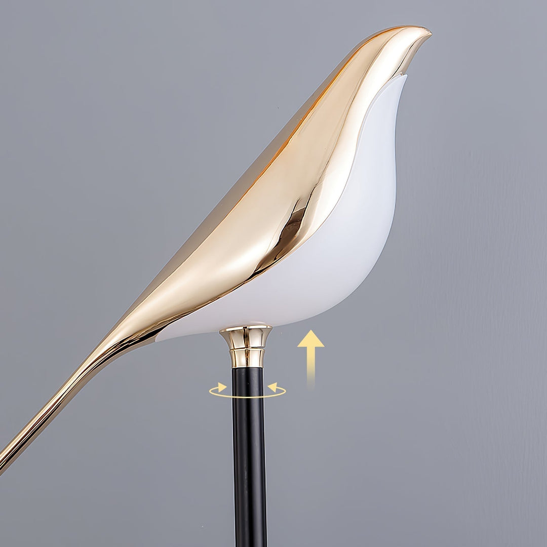 Magpie Perch Torch Lamp Floor Lamp
