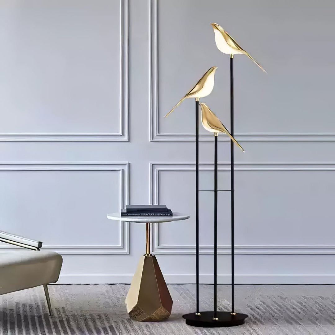 Magpie Perch Torch Lamp Floor Lamp