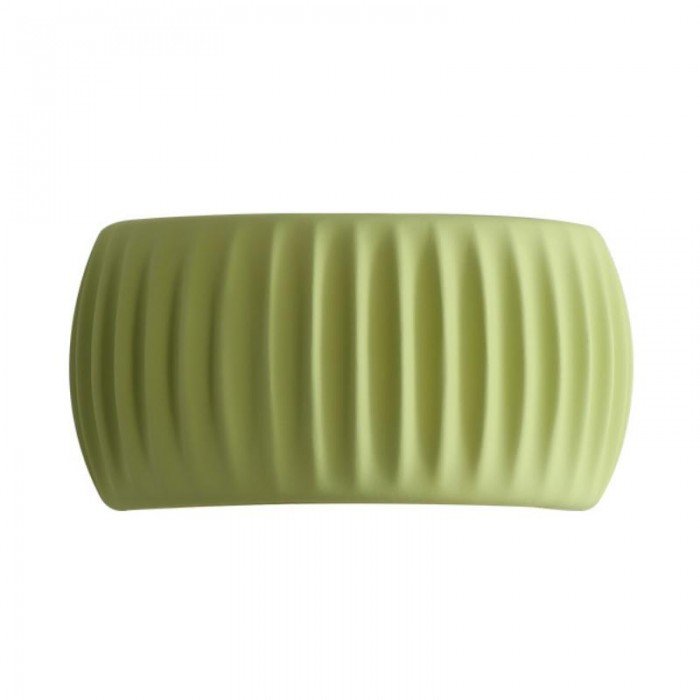 Modern Art Deco resin ribbed wall lamp
