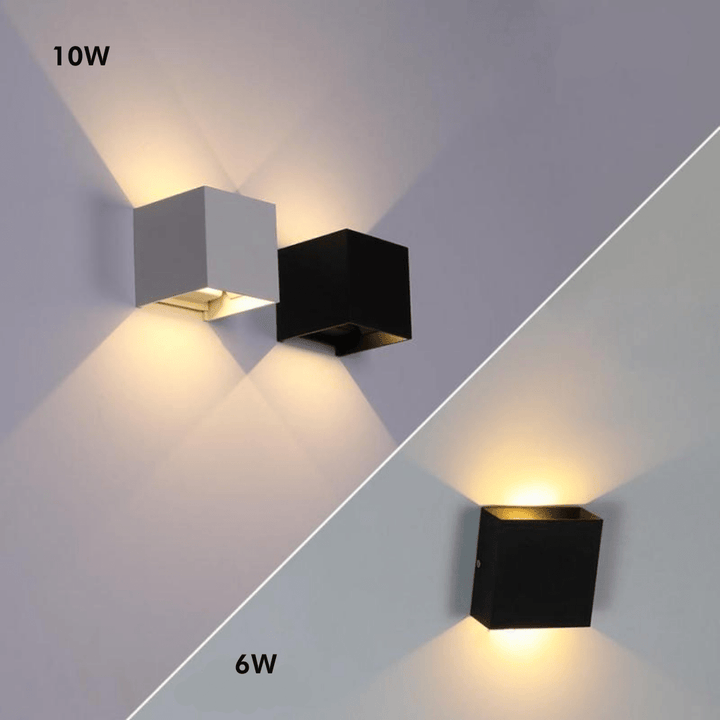 Modern Aluminum Waterproof LED Wall Lamp for Indoor and Outdoor Use