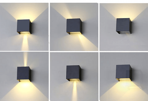 Modern Aluminum Waterproof LED Wall Lamp for Indoor and Outdoor Use