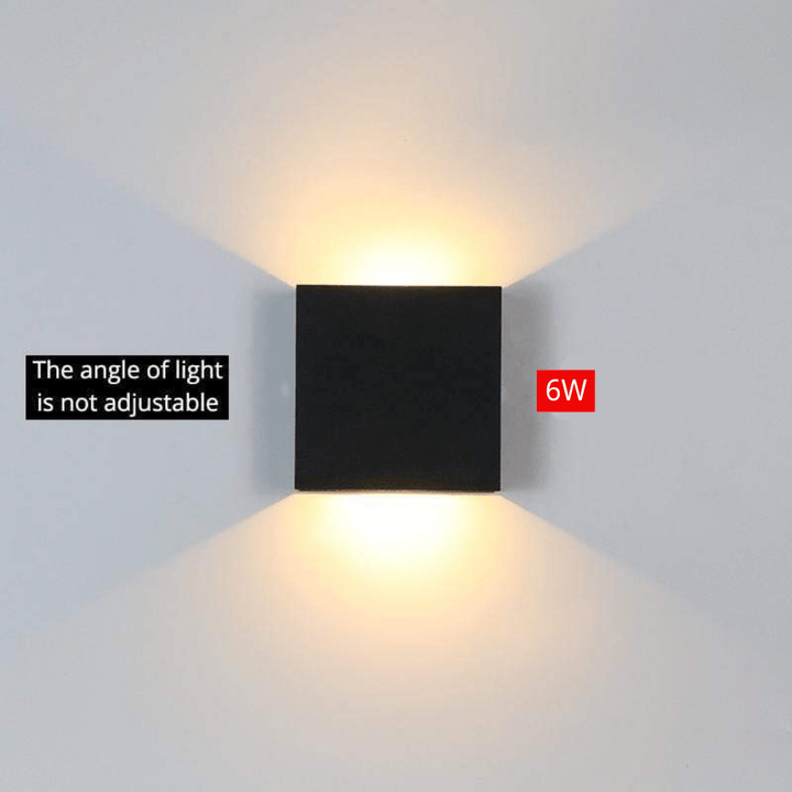 Modern Aluminum Waterproof LED Wall Lamp for Indoor and Outdoor Use