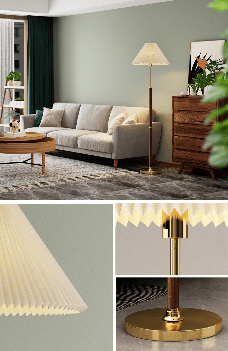 Modern Rice Paper Floor Lamp