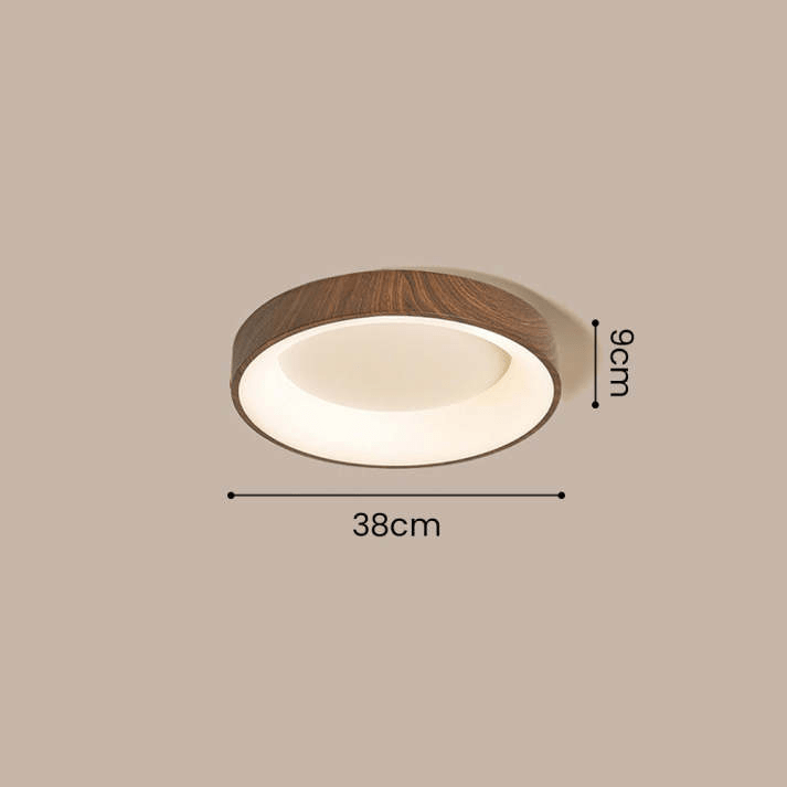 Natural Wooden Ceiling Lamp