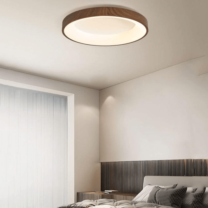 Natural Wooden Ceiling Lamp