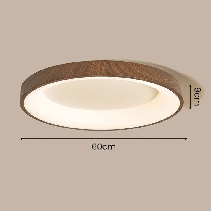 Natural Wooden Ceiling Lamp