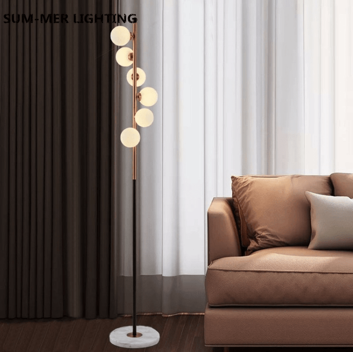 Nordic Glass Floor Lamp