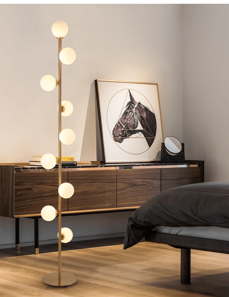 Nordic Glass Floor Lamp