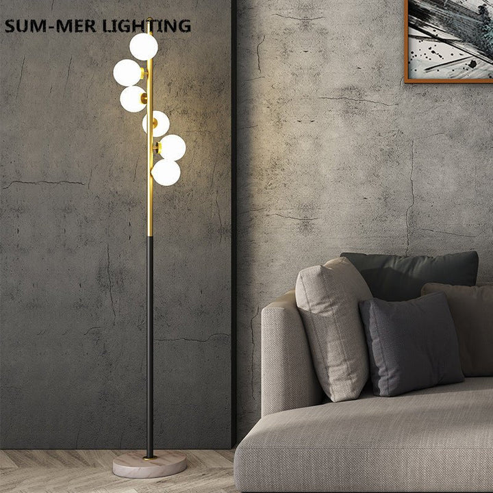 Nordic Glass Floor Lamp