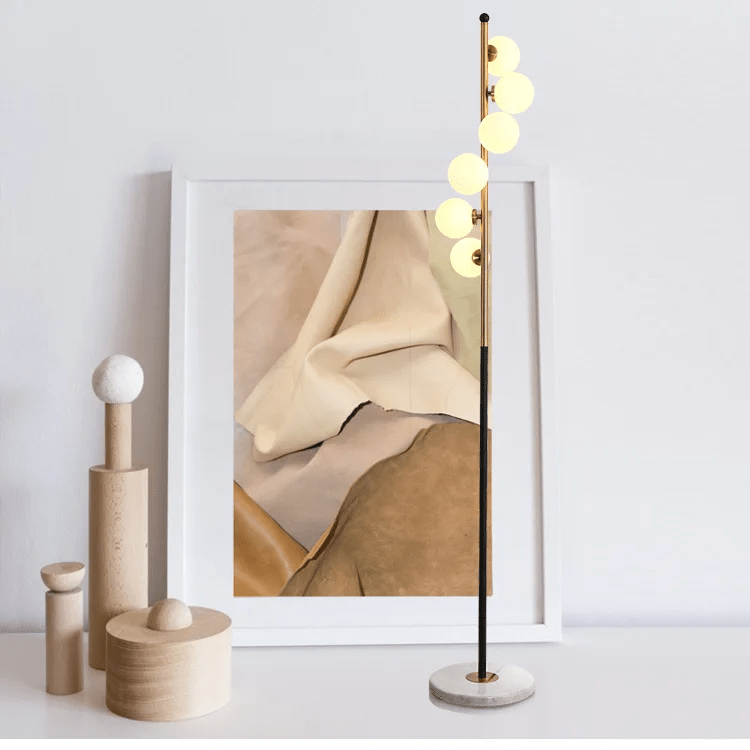 Nordic Glass Floor Lamp