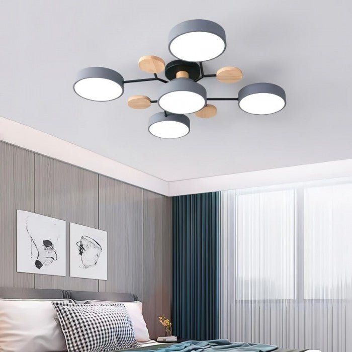 Scandinavian Branched LED Ceiling Lamp