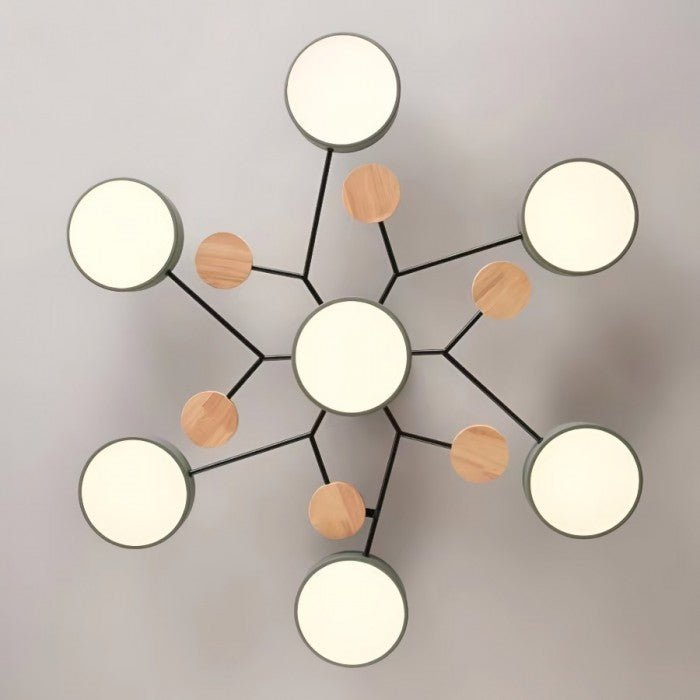 Scandinavian Branched LED Ceiling Lamp