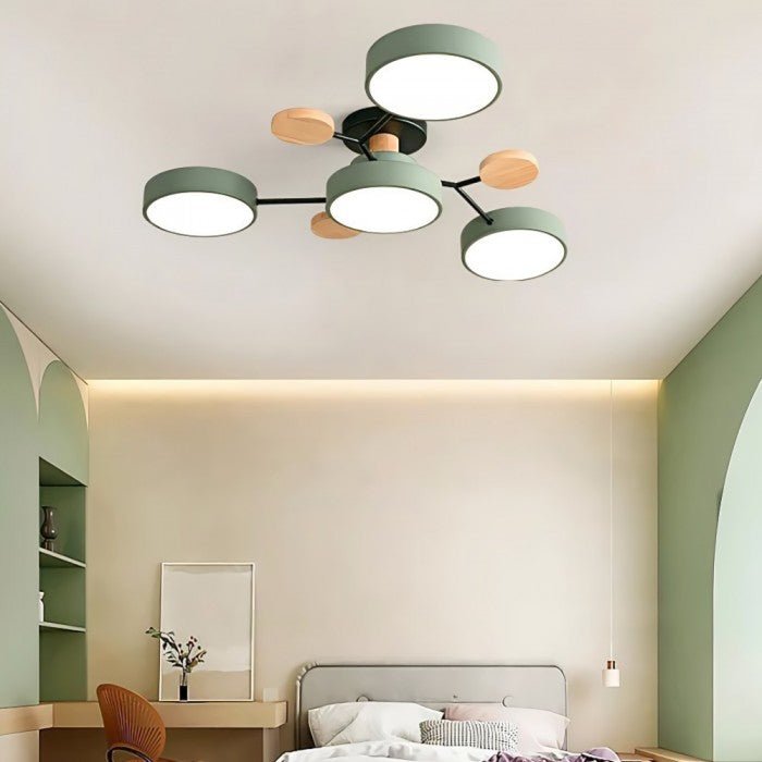 Scandinavian Branched LED Ceiling Lamp