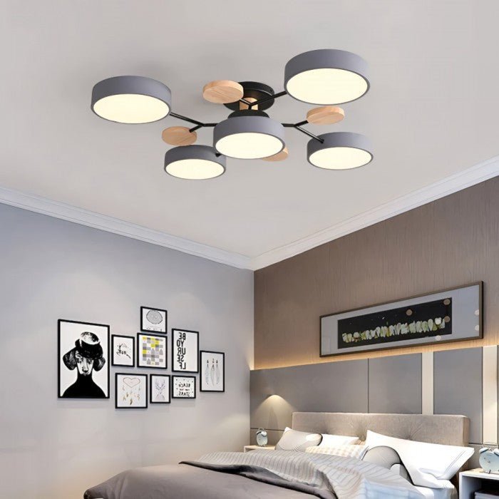 Scandinavian Branched LED Ceiling Lamp