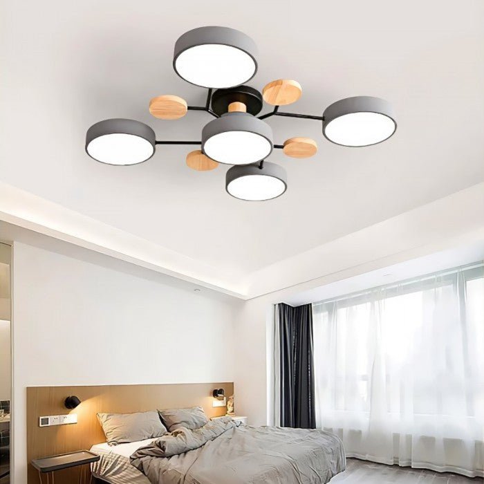 Scandinavian Branched LED Ceiling Lamp