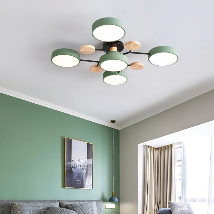 Scandinavian Branched LED Ceiling Lamp