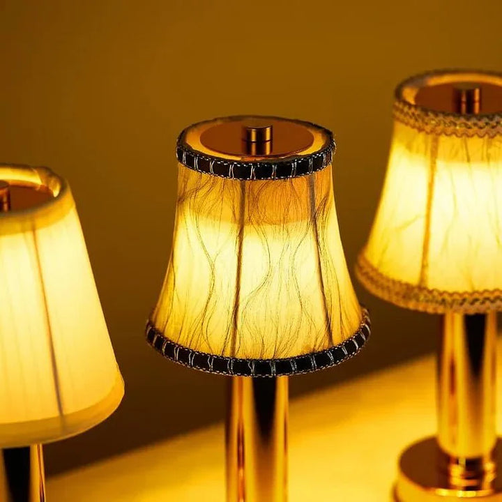 Wireless LED Metal Table Lamp