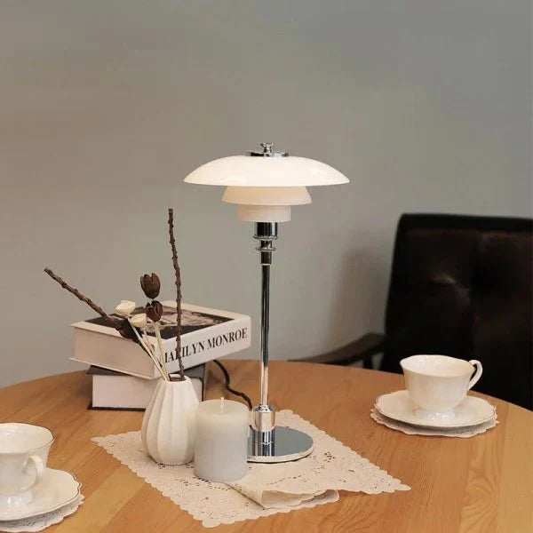 Multilayer Metal Table Lamp Disc