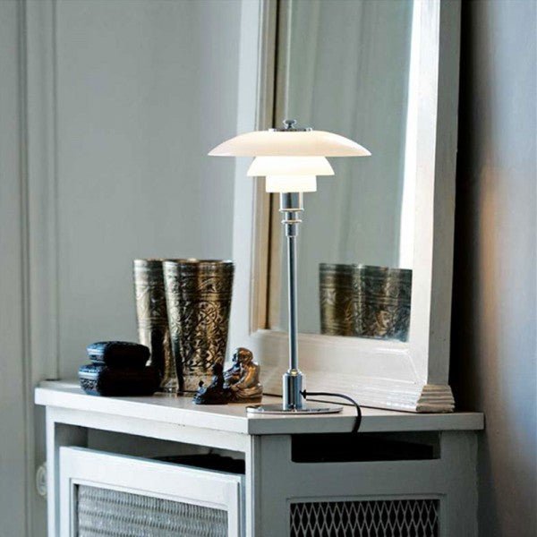 Multilayer Metal Table Lamp Disc