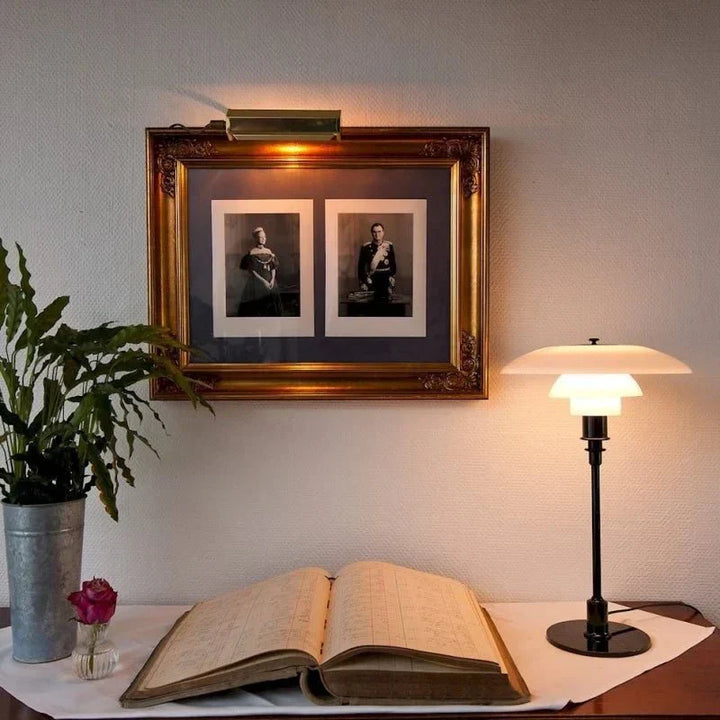 Multilayer Metal Table Lamp Disc