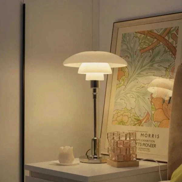 Multilayer Metal Table Lamp Disc
