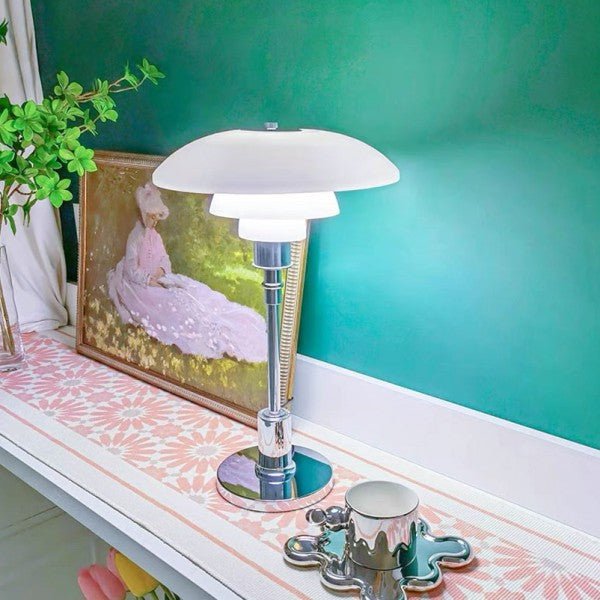 Multilayer Metal Table Lamp Disc