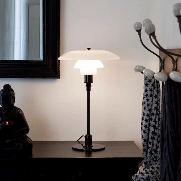 Multilayer Metal Table Lamp Disc
