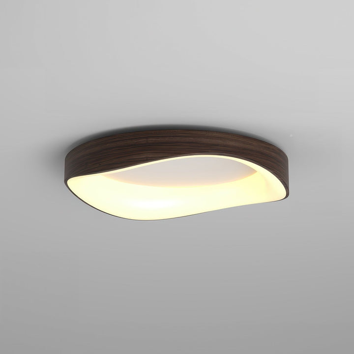 Scandinavian Artistic Wood Grain Ceiling Lamp
