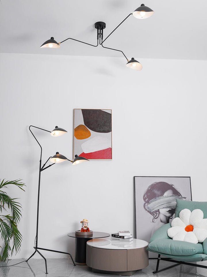 Serge Mouille Ceiling Lamp A