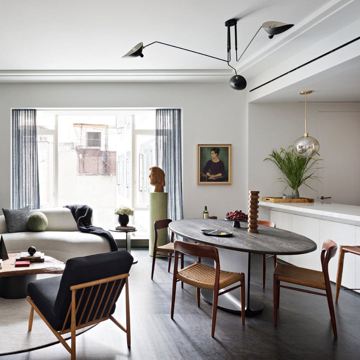 Serge Mouille Ceiling Lamp A