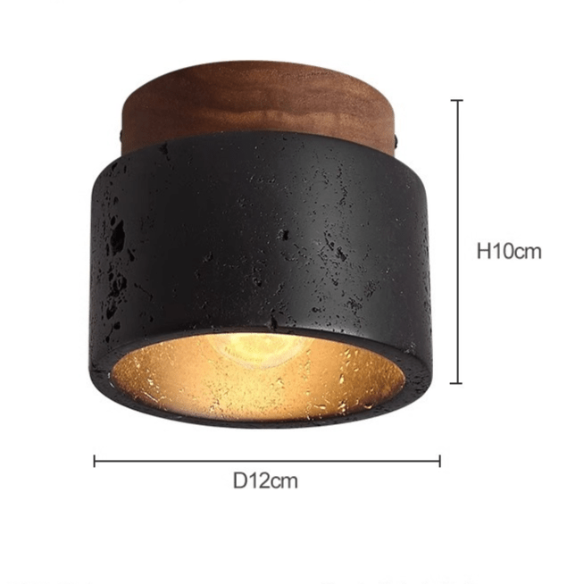 Stone Ceiling Lamp Ascend