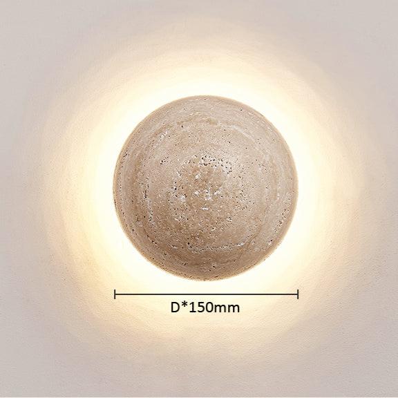 Wall lamp in Scandinavian cream style