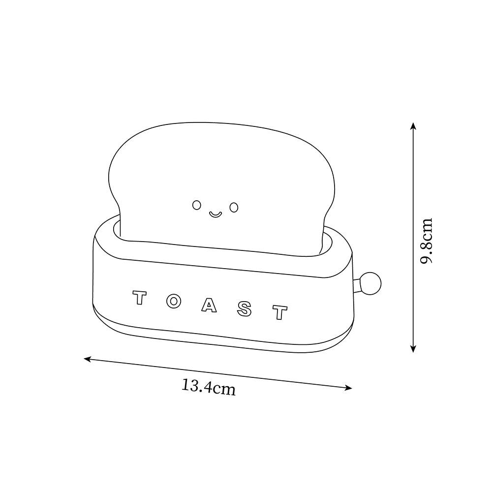 Toaster Design Table Lamp (built-in battery)
